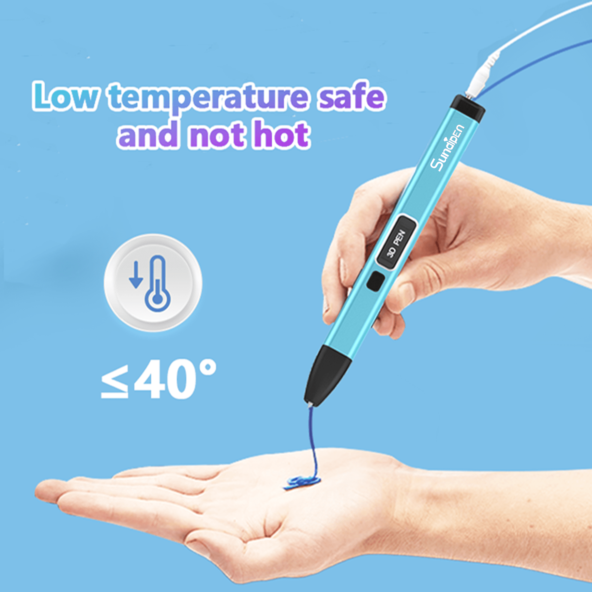 Sundi3d 3d pen lower temperature PCL filament - Image 4
