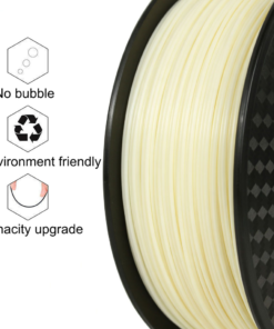 ABS 3D printing filament close-up