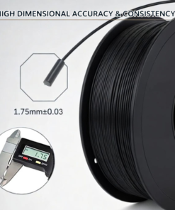 black ABS filament for 3D printing