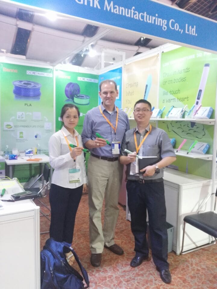 Sundi3D customer at exhibition