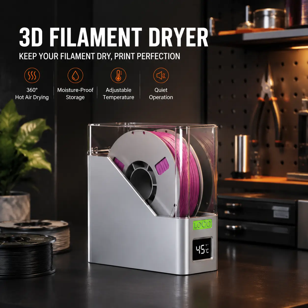 Sundi3D filament dryer boxes - Image 2