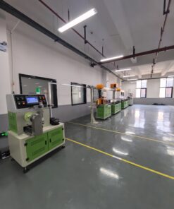 Alternative view of 3D filament extrusion production line